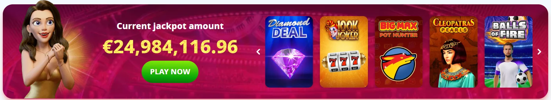 Jackpot Infini Casino